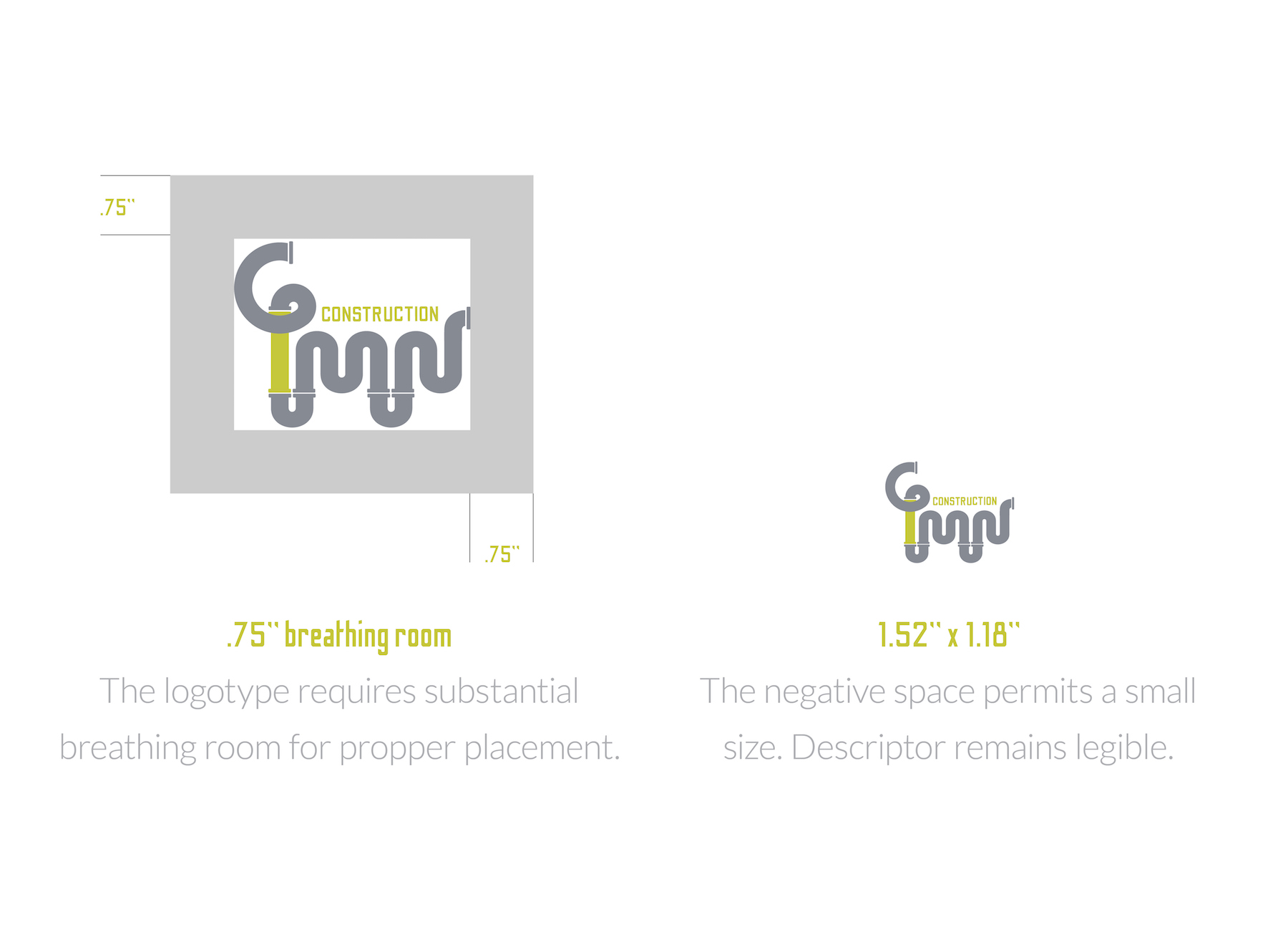 GMN Construction Brand Identity