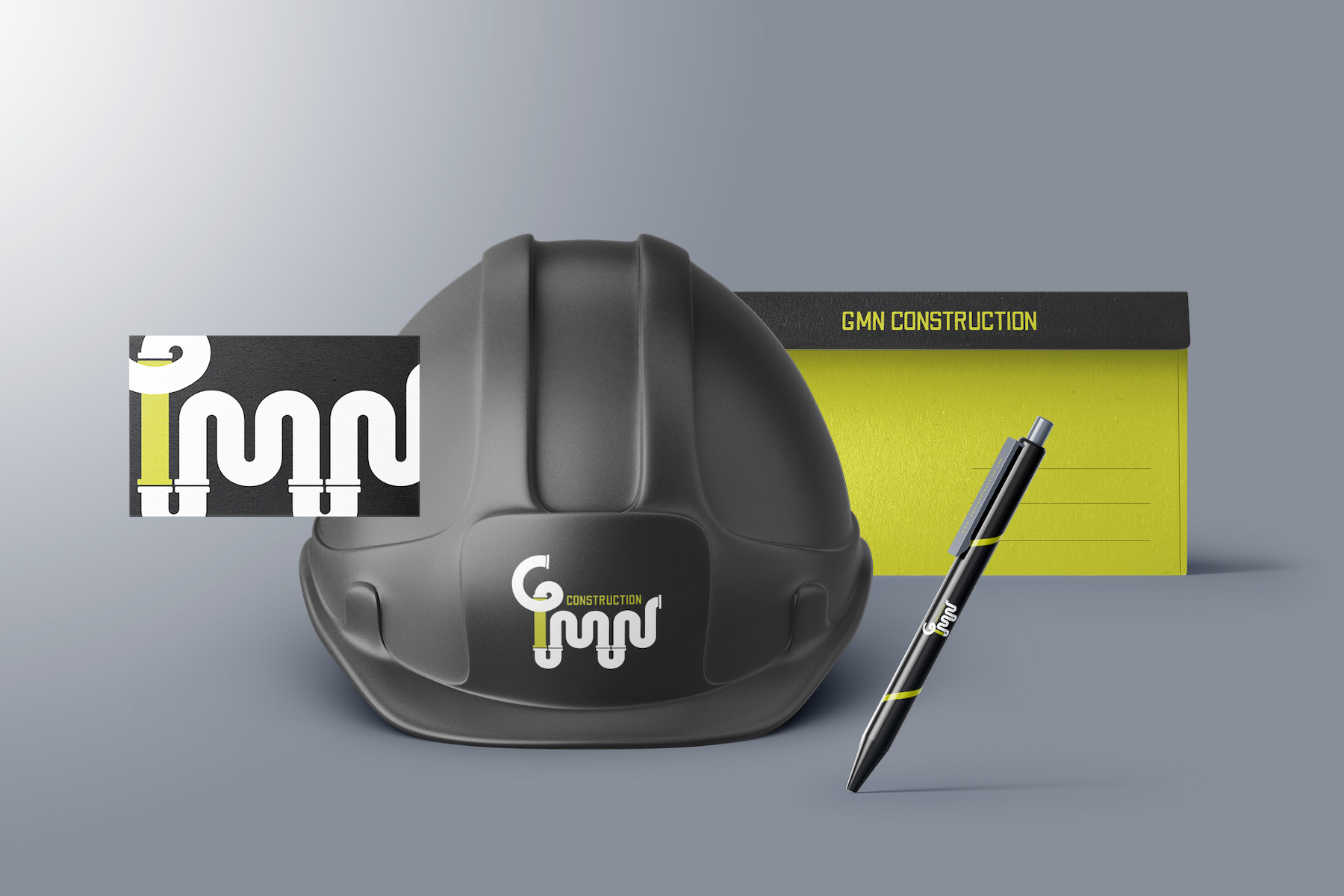 GMN Construction Brand Identity