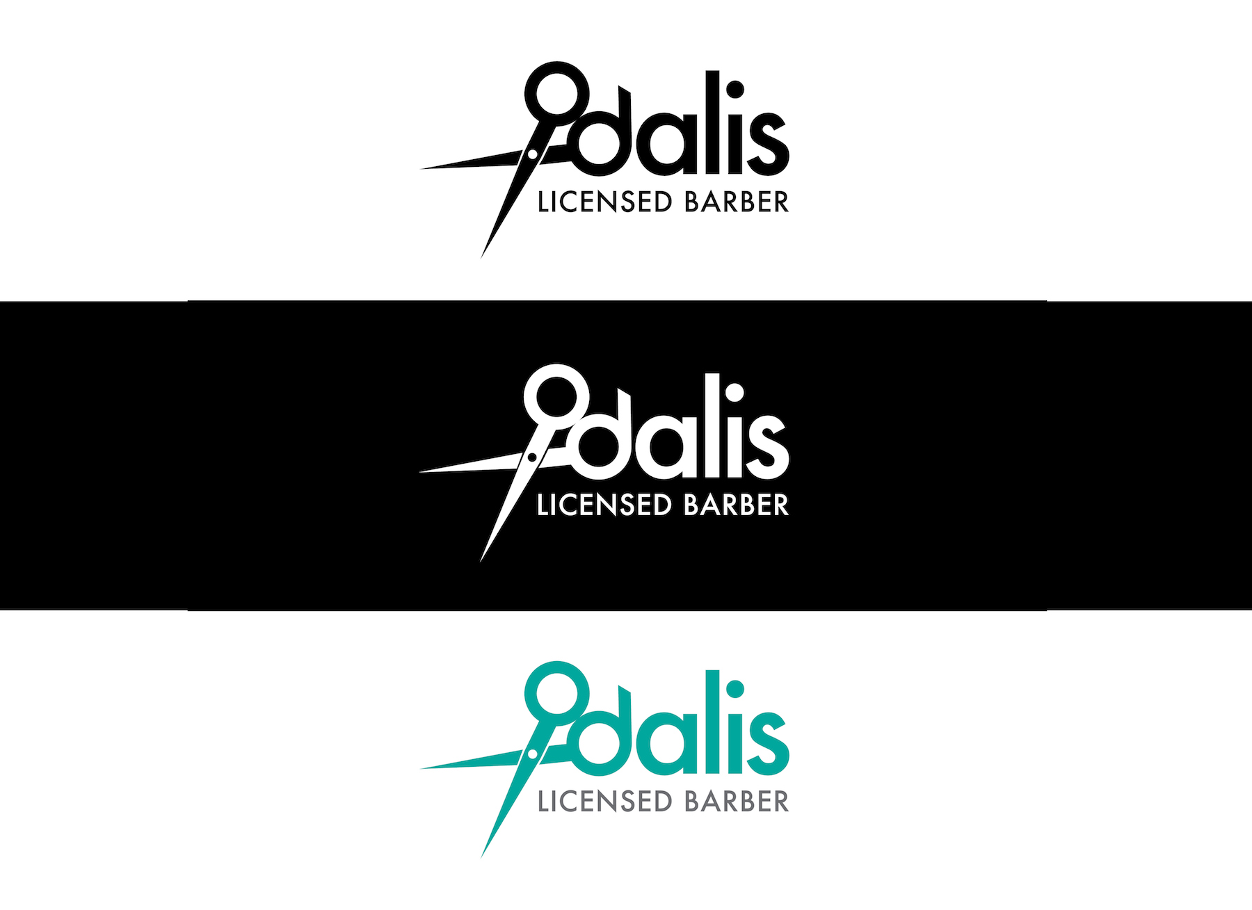 Odalis - Licensed Barber Brand Identity